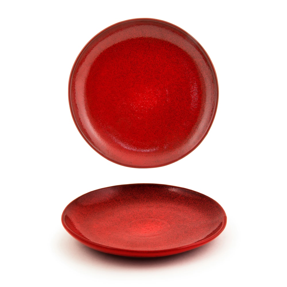 Front of the House 8" Round Kiln® Plate - Porcelain, Chili (DSP031RDP23)