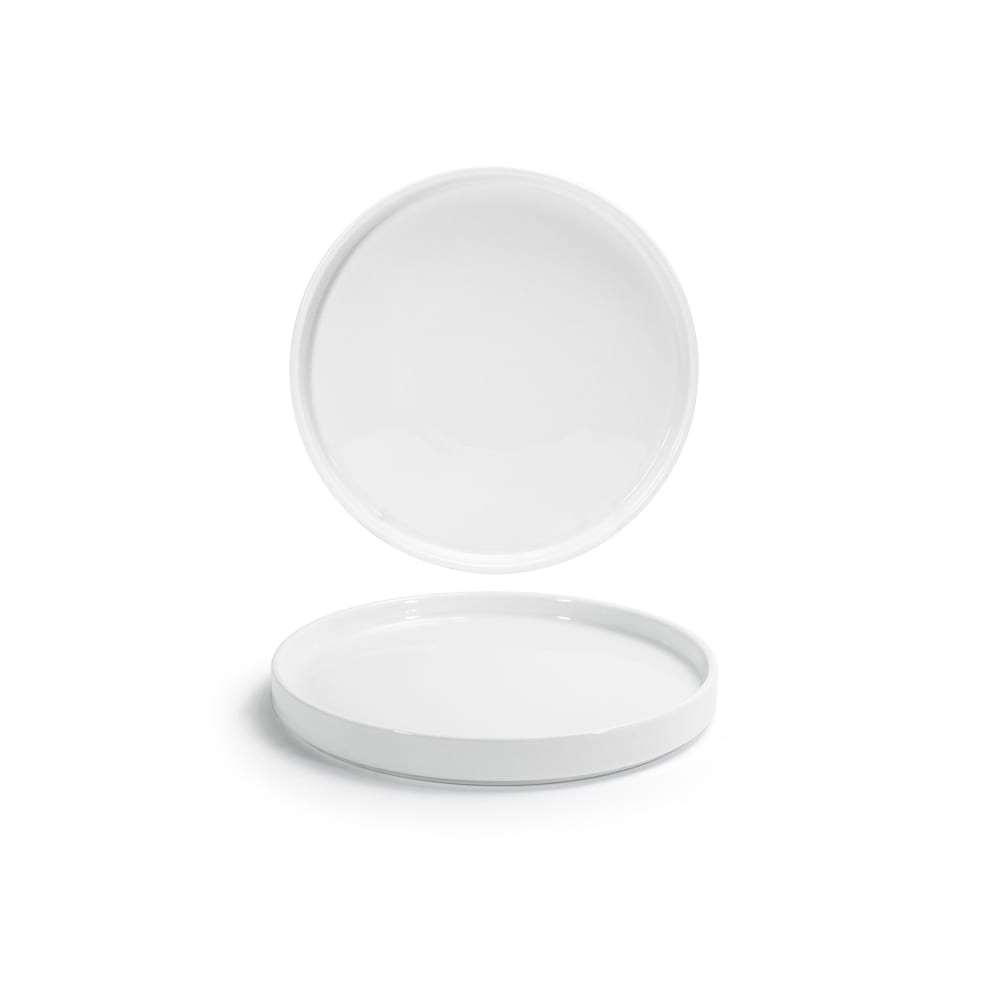 Front of the House 7 1/2" Round Plate - Porcelain, White (DSP040WHP23)