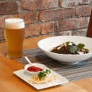 Front of the House 5" Condiment Spoon - Porcelain, White (FSP009WHP23) thumbnail 2