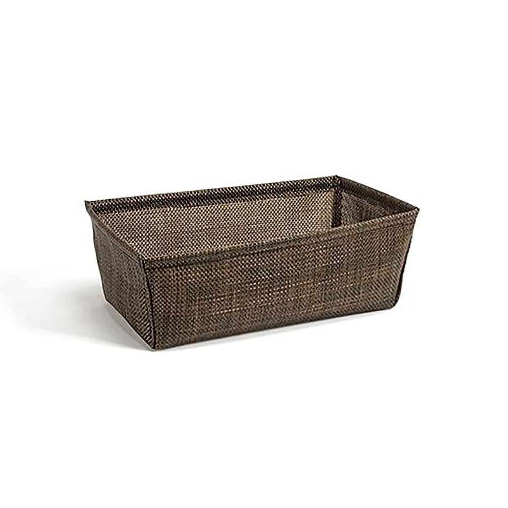 Front of the House Rectangular Metroweave® Woven Basket - 8 1/2" x 5", Vinyl, Mesh Copper (RBA004COV22)