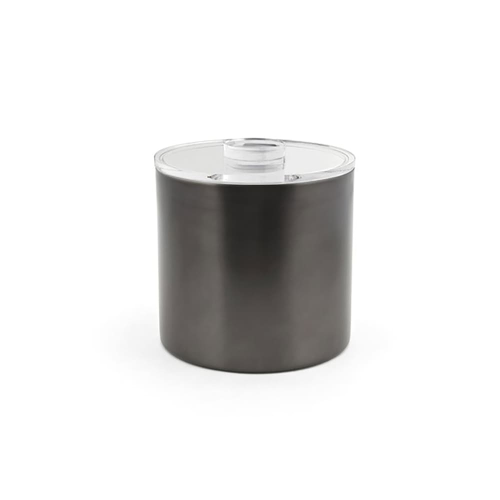 Front of the House 3 qt Ice Bucket - Stainless Steel, Matte Black (RIB030BKS21)