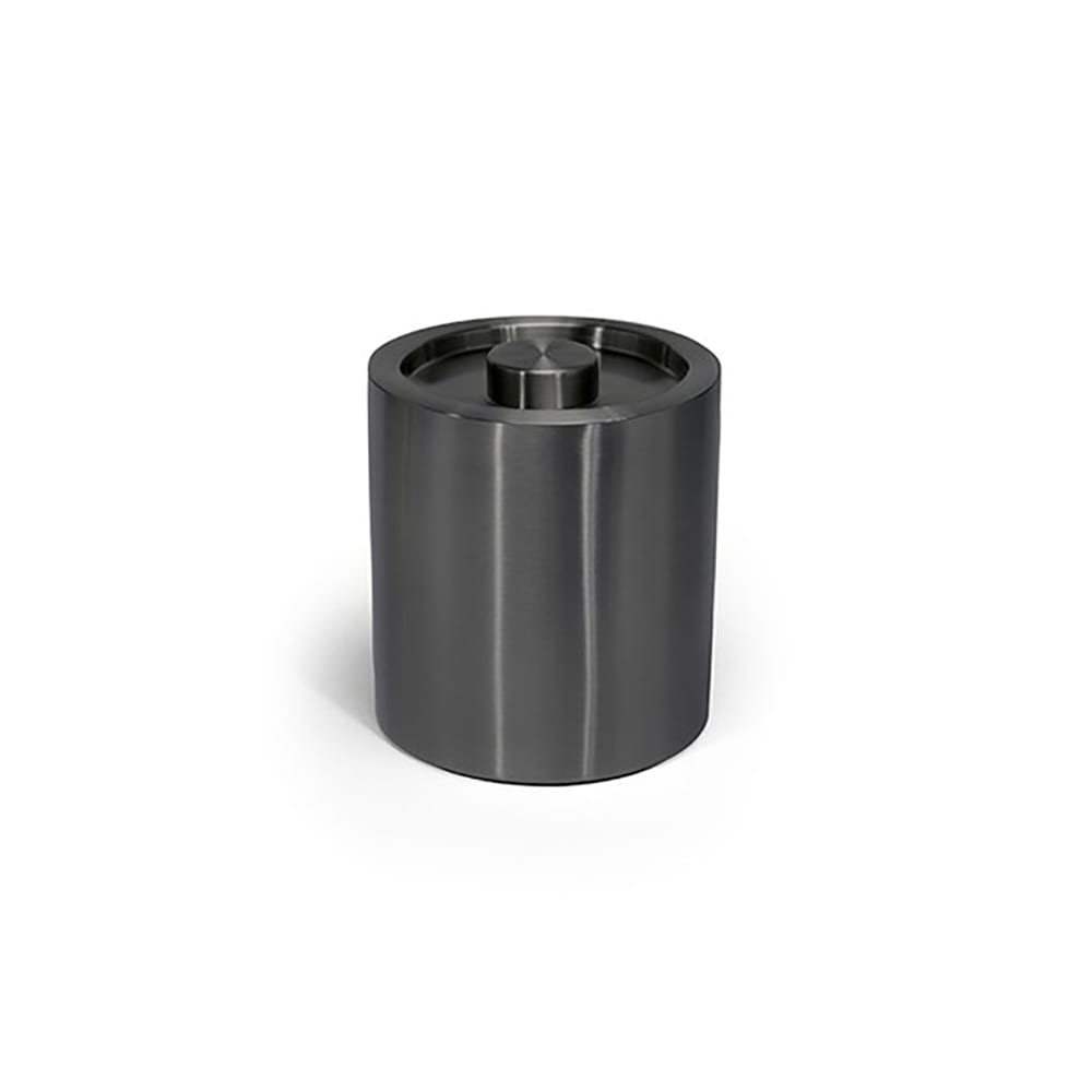 Front of the House 2 qt Ice Bucket - Stainless Steel, Matte Black (RIB044BKS21)