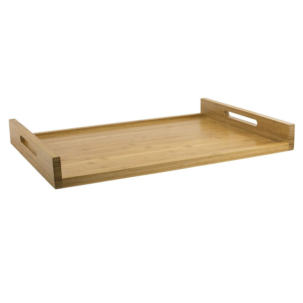 Front of the House Rectangular Serving Tray - 26" x 18", Bamboo (RRT022BBB20)