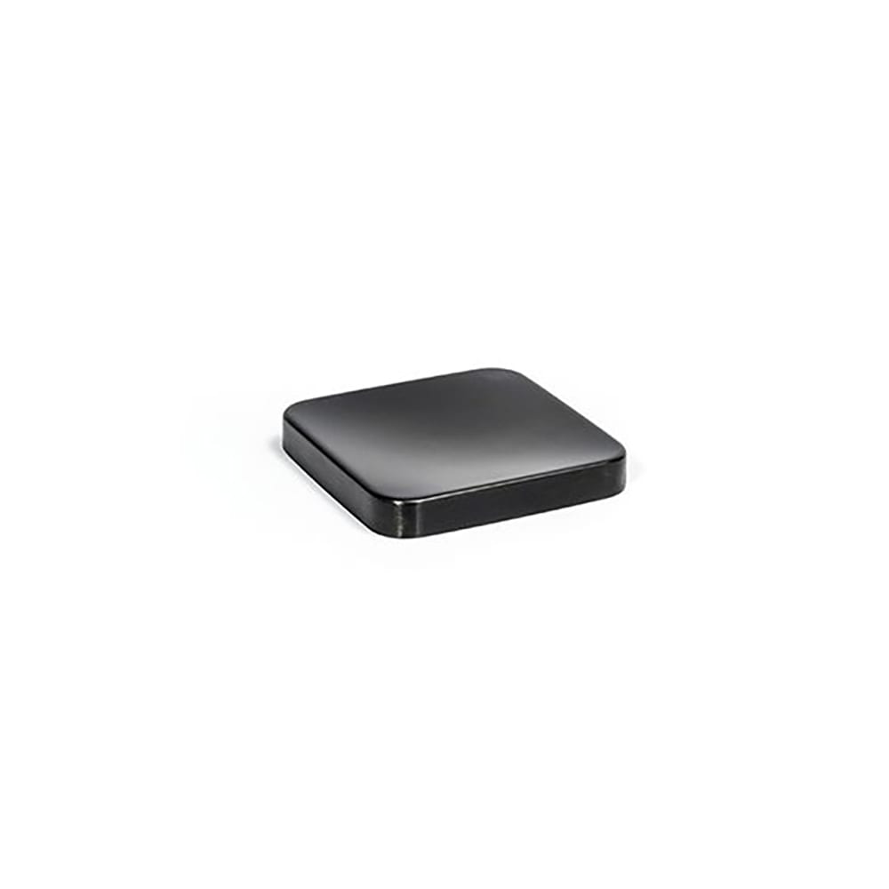 Front of the House 4" Square Tokyo Dish - Stainless Steel, Matte Black (RSD030BKS23)