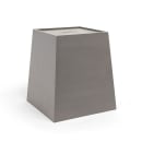 Front of the House 10" Square Flare Riser/ Cooler - Bamboo, Smoke (RWA003GYB21) thumbnail 2