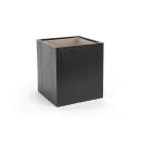 Front of the House 8" Square Tribeca Display Riser - Bamboo, Black (RWA016BKW10) thumbnail 2
