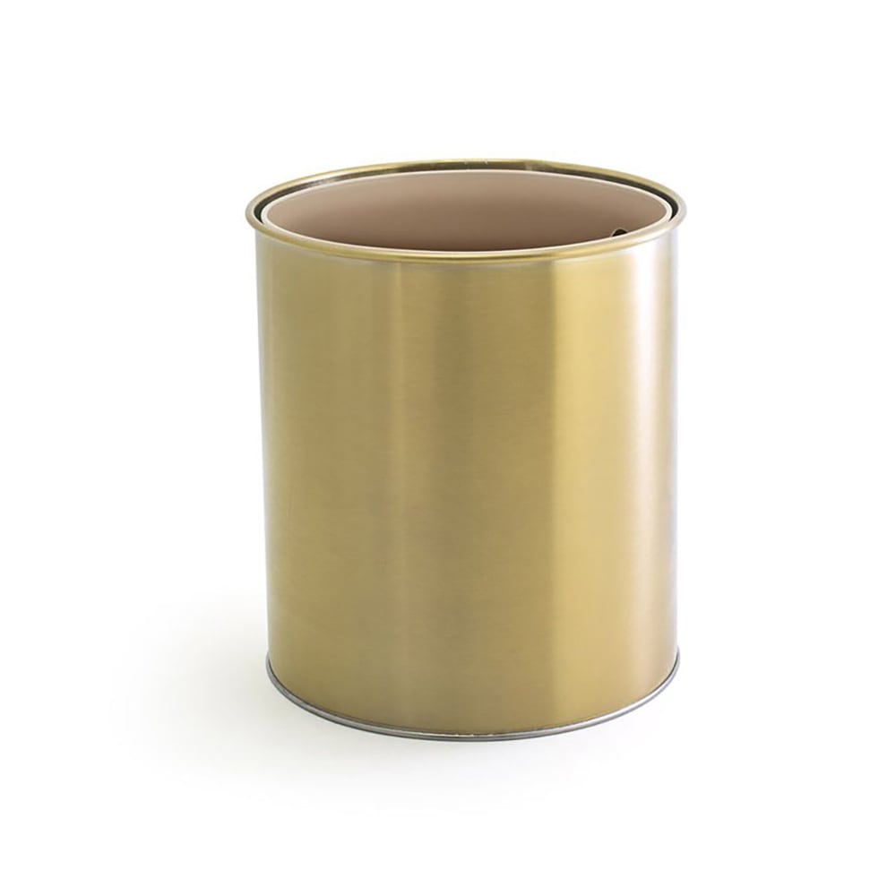 Front of the House 8" Round Tokyo Display Riser - Stainless Steel, Matte Brass (RWA024GOS21)