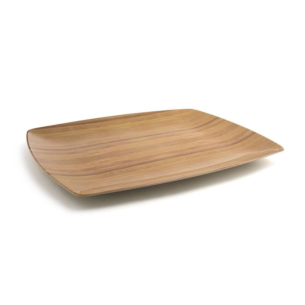 Front of the House Rectangular Mod® Plate - 16" x 12", Bamboo, Natural (SPT042BBB22)