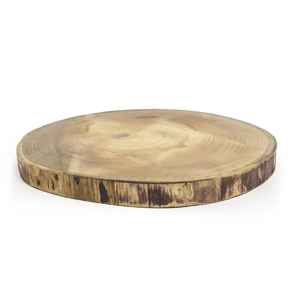 Front of the House 18" Round Serving Board - Wood (SPT057NAW20)