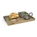 Front of the House Rectangular Rustic Wood™ Serving Tray - 13" x 9", Wood (SPT058NAW21) thumbnail 2