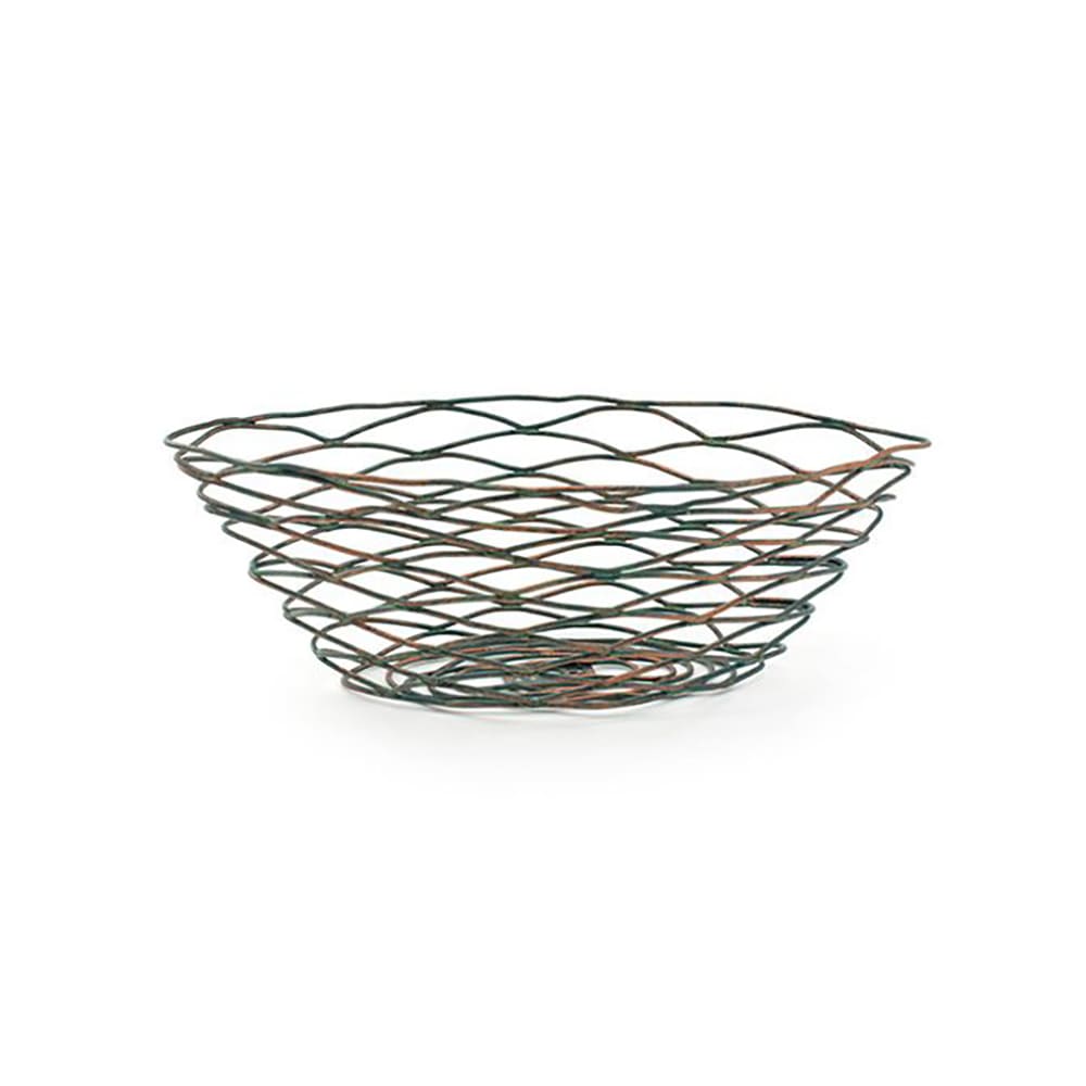 Front of the House Oval Wireware™ Basket - 11" x 5 1/2", Iron, Patina (TBB019PTI22)