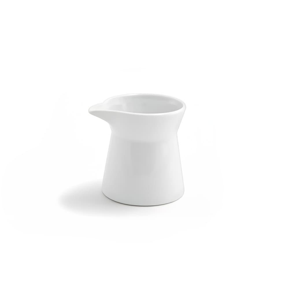 Front of the House 8 oz Cinch Pourer - Porcelain, White (TCR002WHP23)