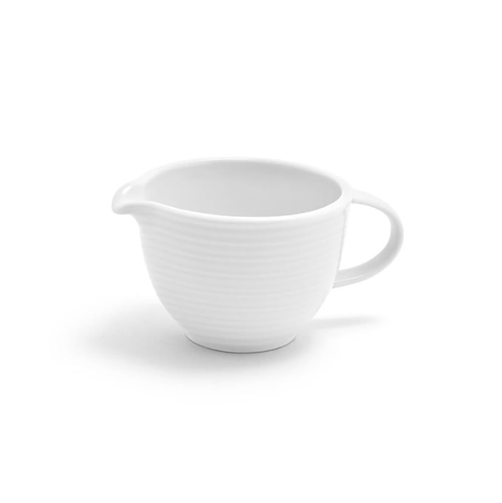 Front of the House 6 oz Spiral® Creamer - Porcelain, White (TCR006WHP23)