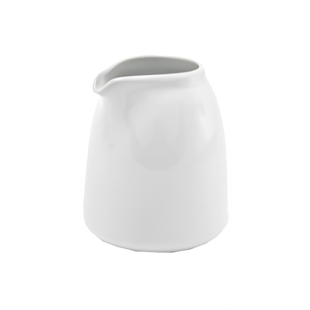 Front of the House 9 oz Catalyst® Pourer - Porcelain, White (TCR008WHP23)