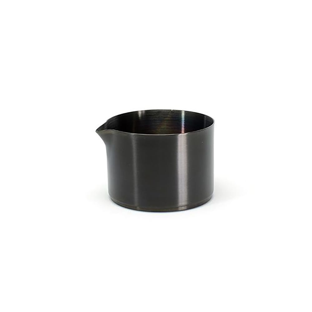 Front of the House 8 oz Soho Pourer - Stainless Steel, Matte Black (TCR015BKS23)