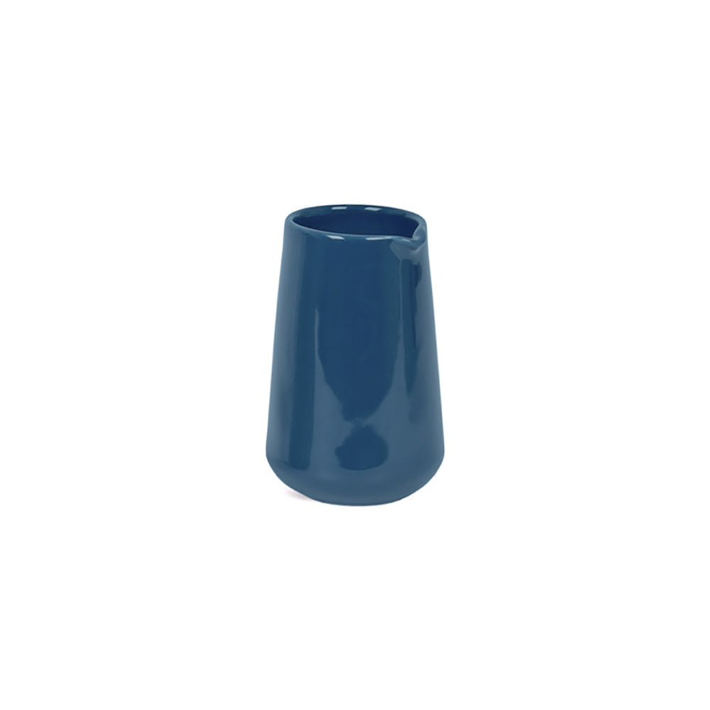 Front of the House 6 oz Bevel™ Pourer - Porcelain, Lapis (TCR016BLP23)