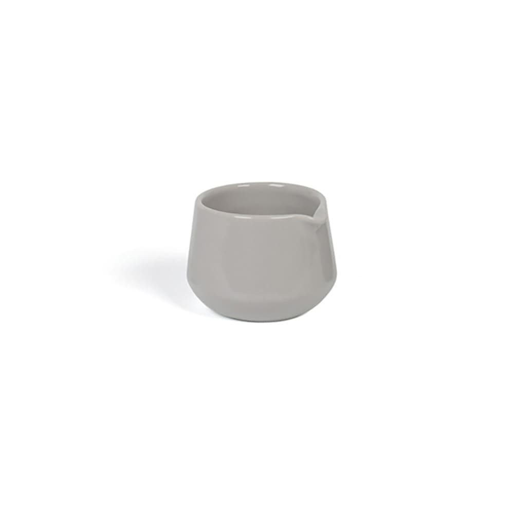 Front of the House 3 oz Bevel™ Pourer - Porcelain, Stone (TCR017GYP23)
