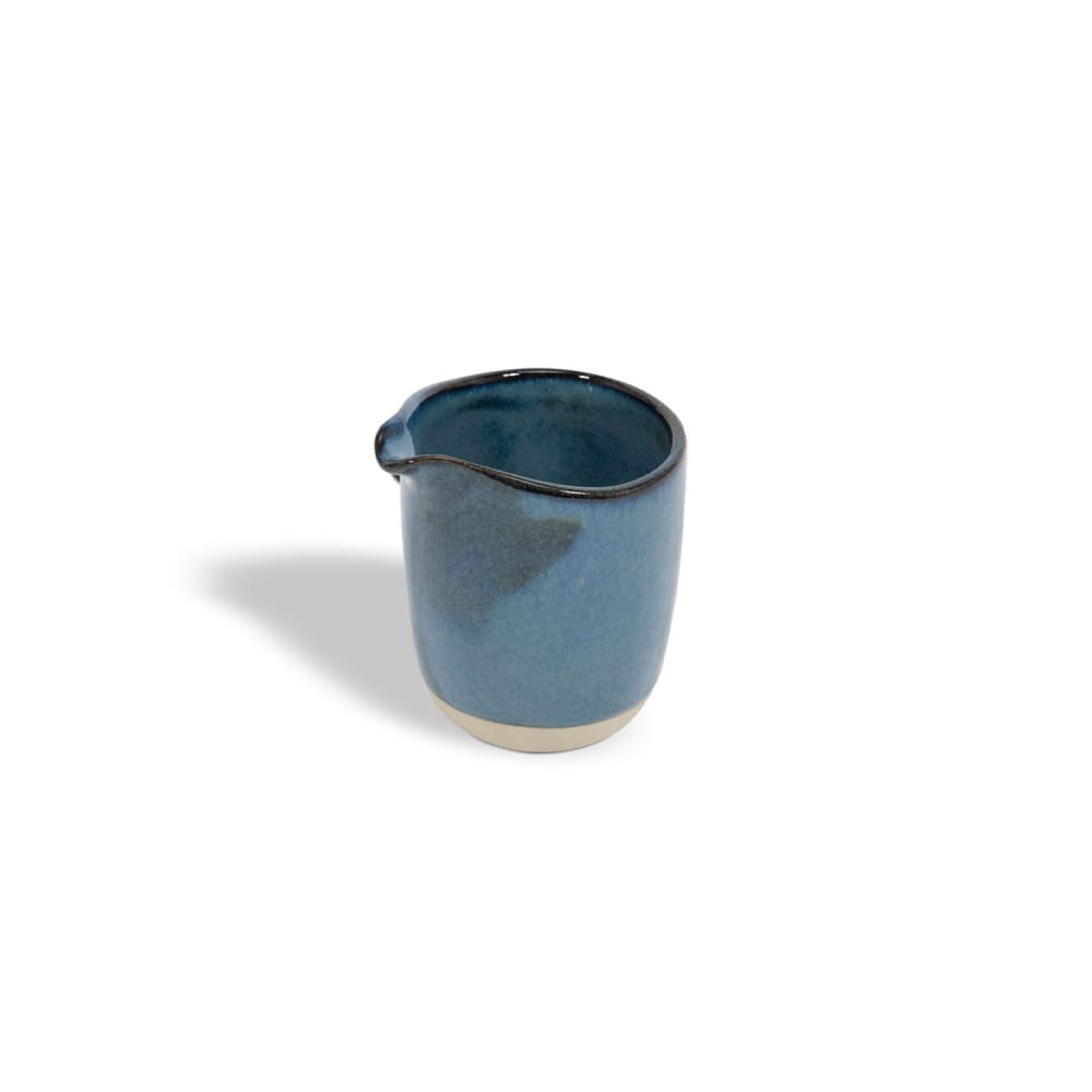 Front of the House 8 oz Artefact® Creamer - Porcelain, Indigo (TCR019BLP23)