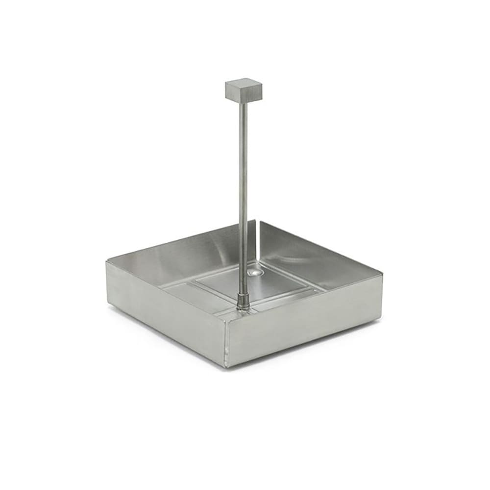 Front of the House Square Condiment Caddy - Stainless Steel, Silver (TCS012BSS21)
