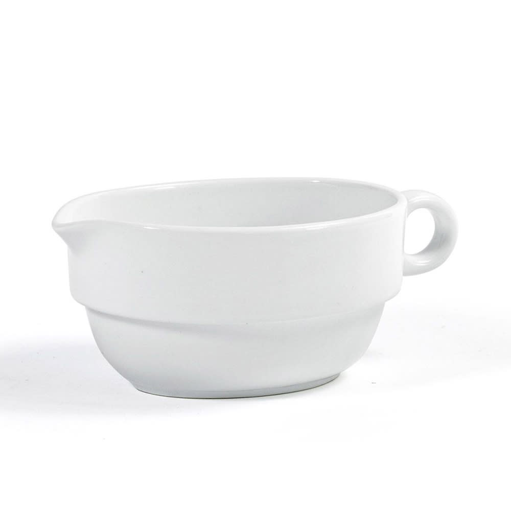 Front of the House 16 oz Gravy Boat - Porcelain, White (TGB003WHP21)