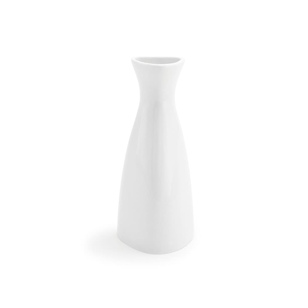 Front of the House 5 oz Kyoto™ Pourer Vase - Porcelain, White (TSB003WHP23)
