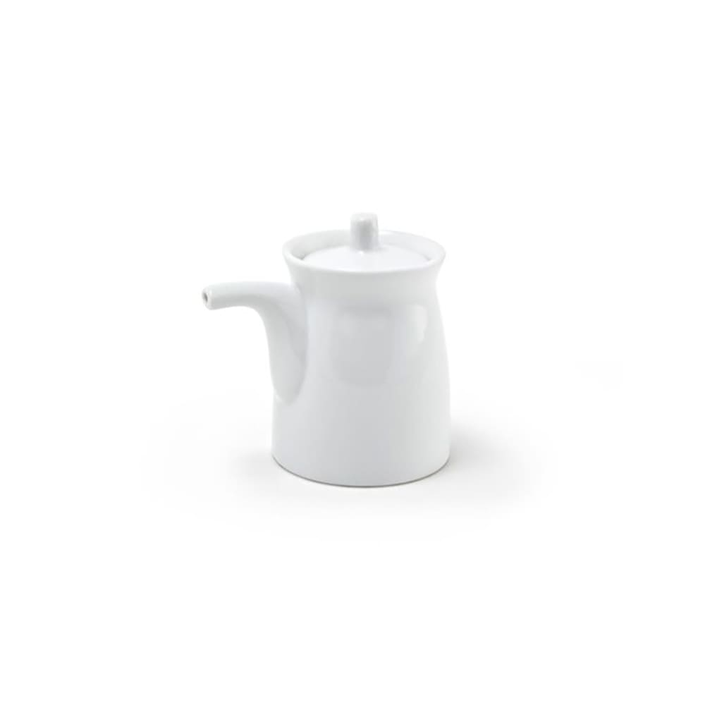 Front of the House 6 oz Nouvelle Pourer - Porcelain, White (TSB006WHP22)