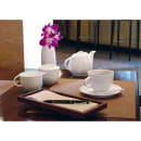 Front of the House 6 oz Sugar Bowl w/ Lid - Porcelain, White (TSC004WHP23) thumbnail 2