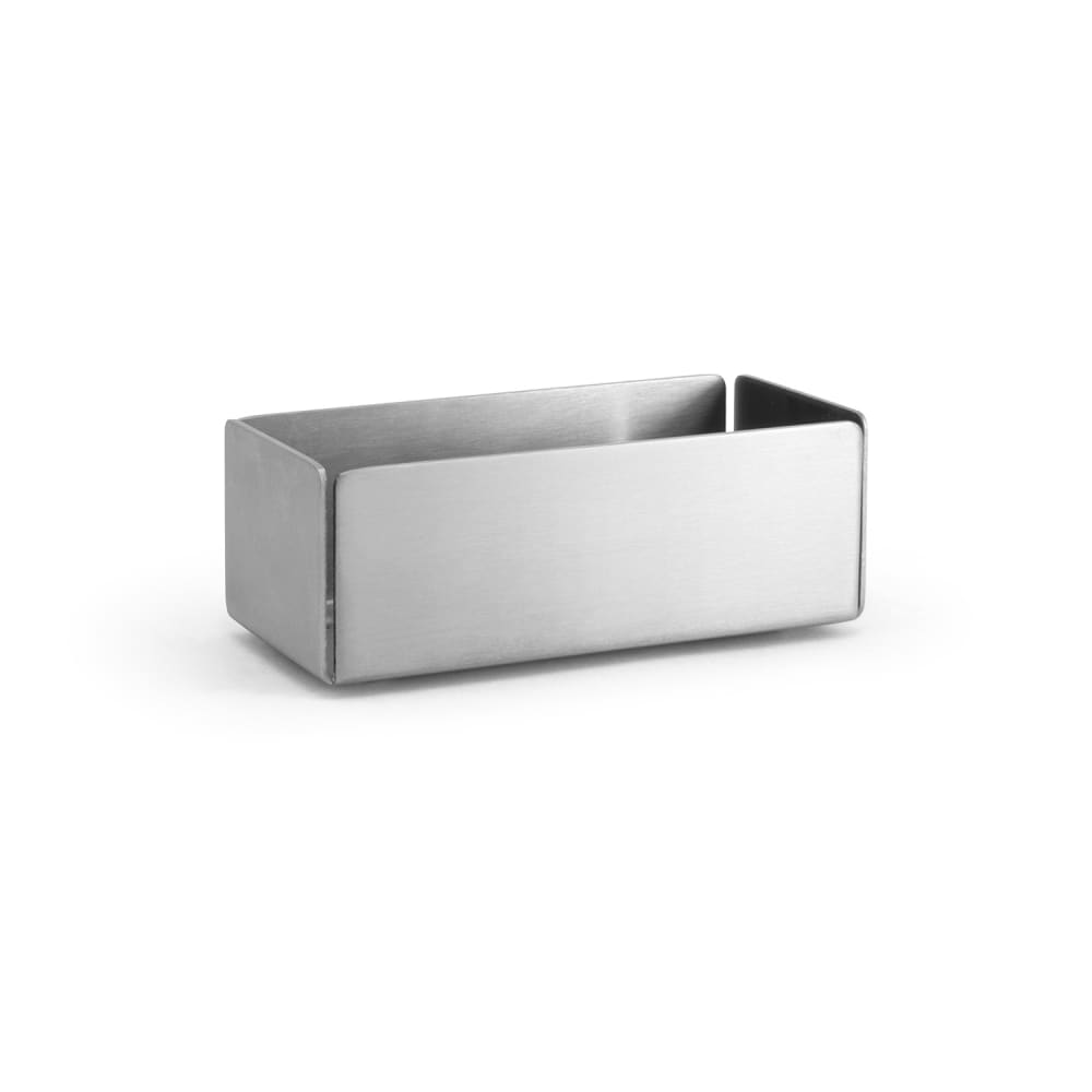 Front of the House Rectangular Sugar Caddy - Stainless Steel, Silver (TSH001BSS93)
