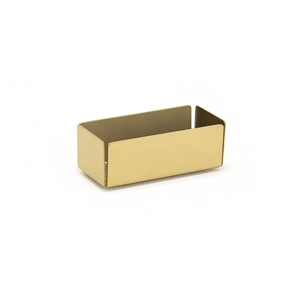 Front of the House Rectangular Sugar Caddy - Stainless Steel, Matte Brass (TSH001GOS93)