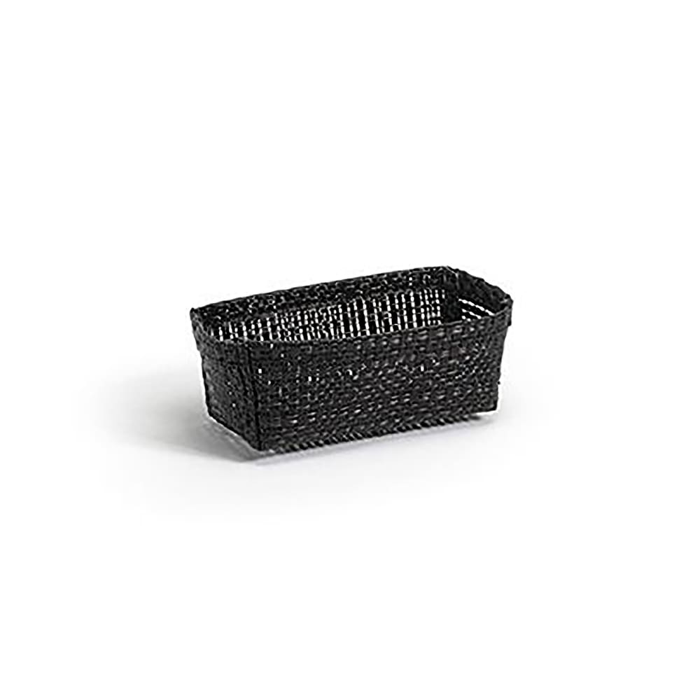 Front of the House Rectangular Sugar Caddy - Woven Vinyl, Black (TSH009BKV24)