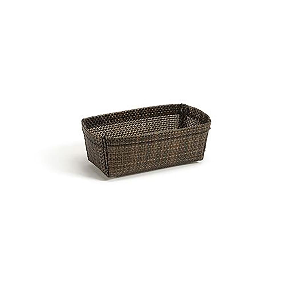 Front of the House Rectangular Sugar Caddy - Woven Vinyl, Mesh Copper (TSH009COV24)