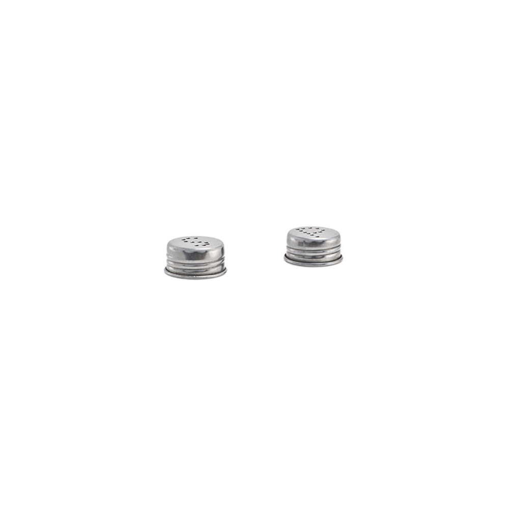Front of the House Salt & Pepper Shaker Set Replacement Lids for TSP009WHP22 (TSP009WHP22-LID)