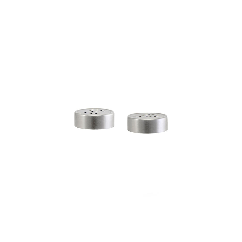 Front of the House Salt & Pepper Shaker Set Replacement Lids for TSP012BSS22 (TSP012BSS22-LID)