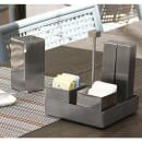 Front of the House 4" Salt & Pepper Shaker Set - Stainless Steel (TSP014BSS22) thumbnail 2