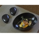 Front of the House 3 oz Salt & Pepper Shaker Set - Porcelain, 1"H (TSP018BKP23) thumbnail 2