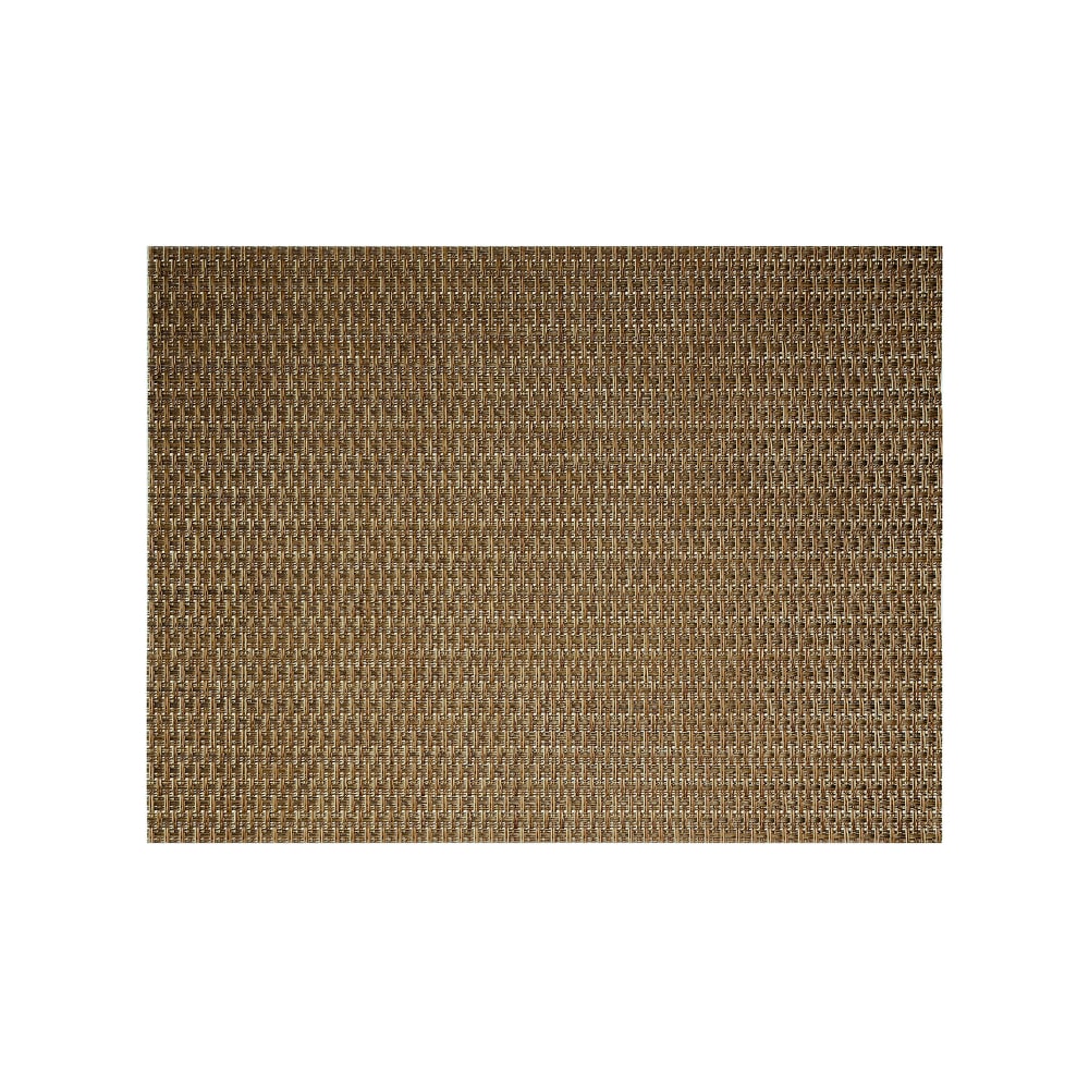 Front of the House Rectangular Metroweave® Woven Vinyl Placemat - 16" x 12", Beige (XPM022BEV83)