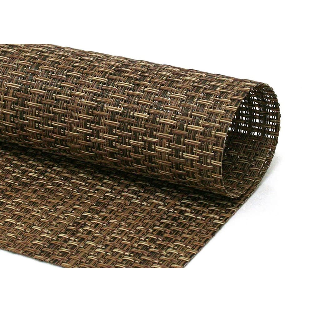 Front of the House Square Metroweave® Woven Vinyl Placemat - 14" x 13", Beige (XPM023BEV83)