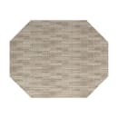 Front of the House Rectangular Metroweave® Woven Vinyl Placemat - 14" x 11", Tan (XPM027TAV83) thumbnail 2