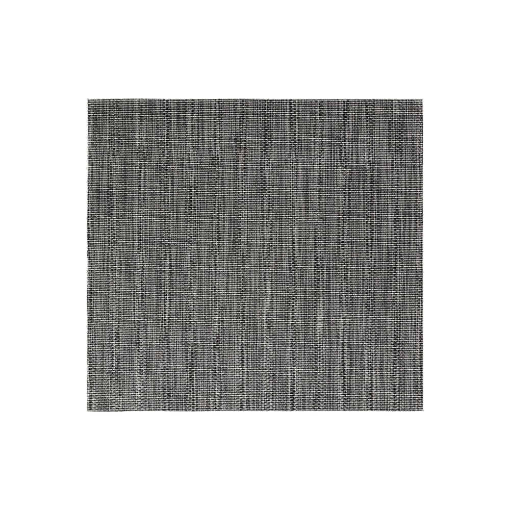 Front of the House Rectangular Metroweave® Woven Vinyl Placemat - 14" x 13", Black (XPM029BKV83)