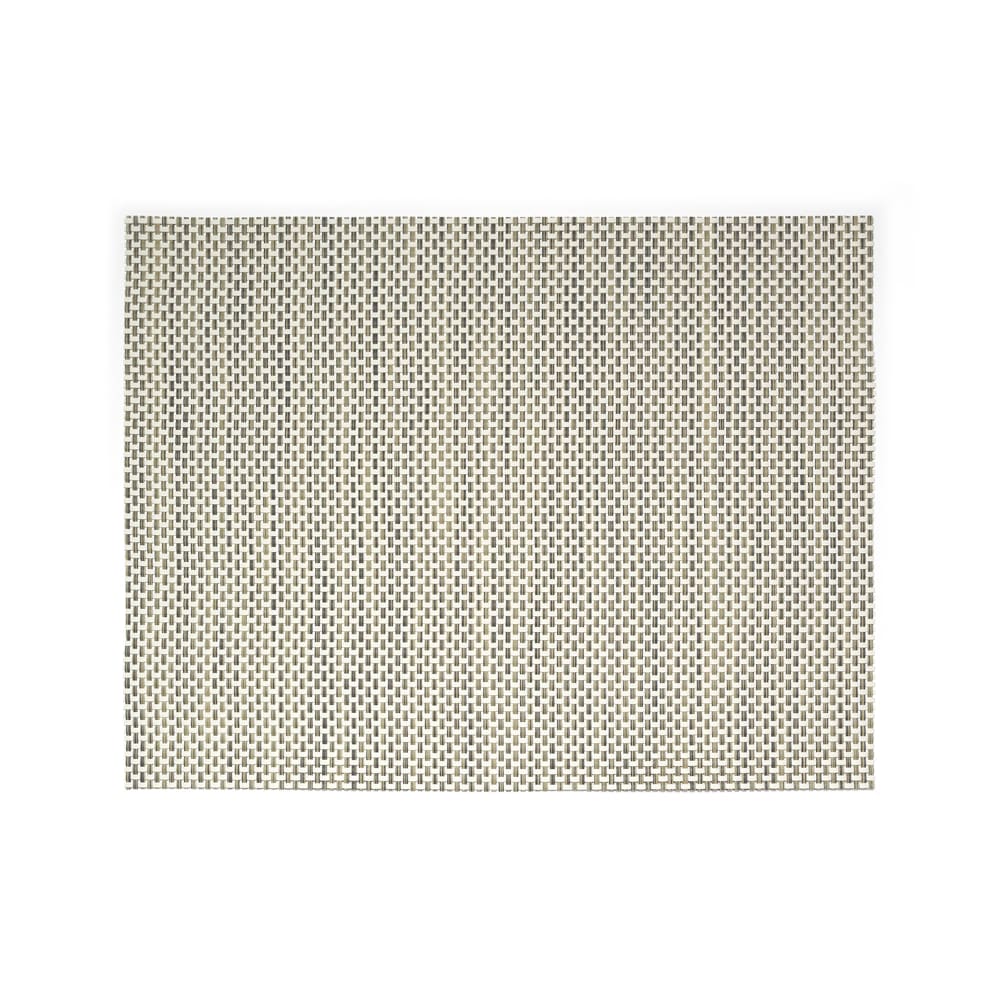 Front of the House Rectangular Metroweave® Woven Vinyl Placemat - 16" x 12", Tan (XPM038TAV83)
