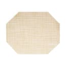 Front of the House Rectangular Metroweave® Woven Vinyl Placemat - 14" x 11", Natural (XPM049NAV83) thumbnail 2