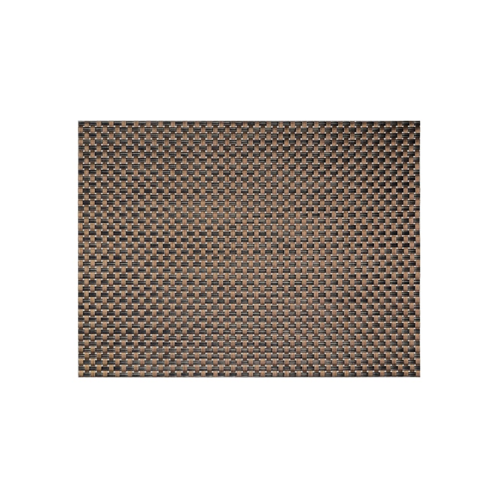 Front of the House Rectangular Metroweave® Woven Vinyl Placemat - 16" x 12", Copper (XPM053COV83)