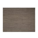 Front of the House Square Metroweave® Woven Vinyl Placemat - 14" x 13", Copper (XPM054COV83) thumbnail 2