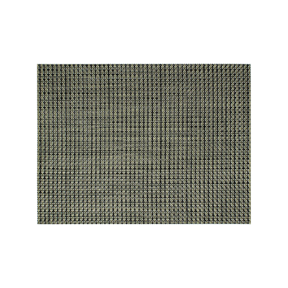 Front of the House Rectangular Metroweave® Woven Vinyl Placemat - 16" x 12", Olive (XPM056GRV83)
