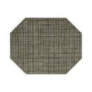 Front of the House Rectangular Metroweave® Woven Vinyl Placemat - 14" x 11", Olive (XPM058GRV83) thumbnail 2