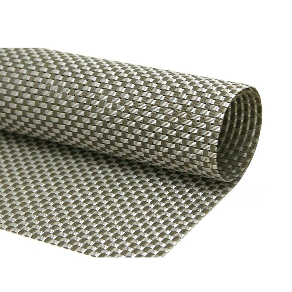 Front of the House Rectangular Metroweave® Woven Vinyl Placemat - 14" x 11", Sage (XPM068GRV83)