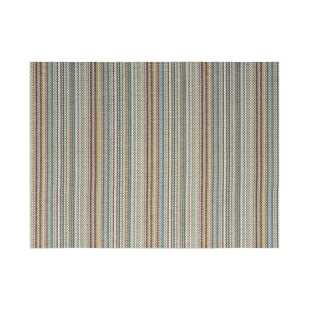 Front of the House Rectangular Metroweave® Woven Vinyl Placemat - 16" x 12", Blues (XPM087BRV83)