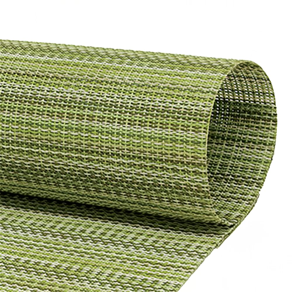 Front of the House Rectangular Metroweave® Woven Vinyl Placemat - 16" x 12", Greens (XPM091GRV83)