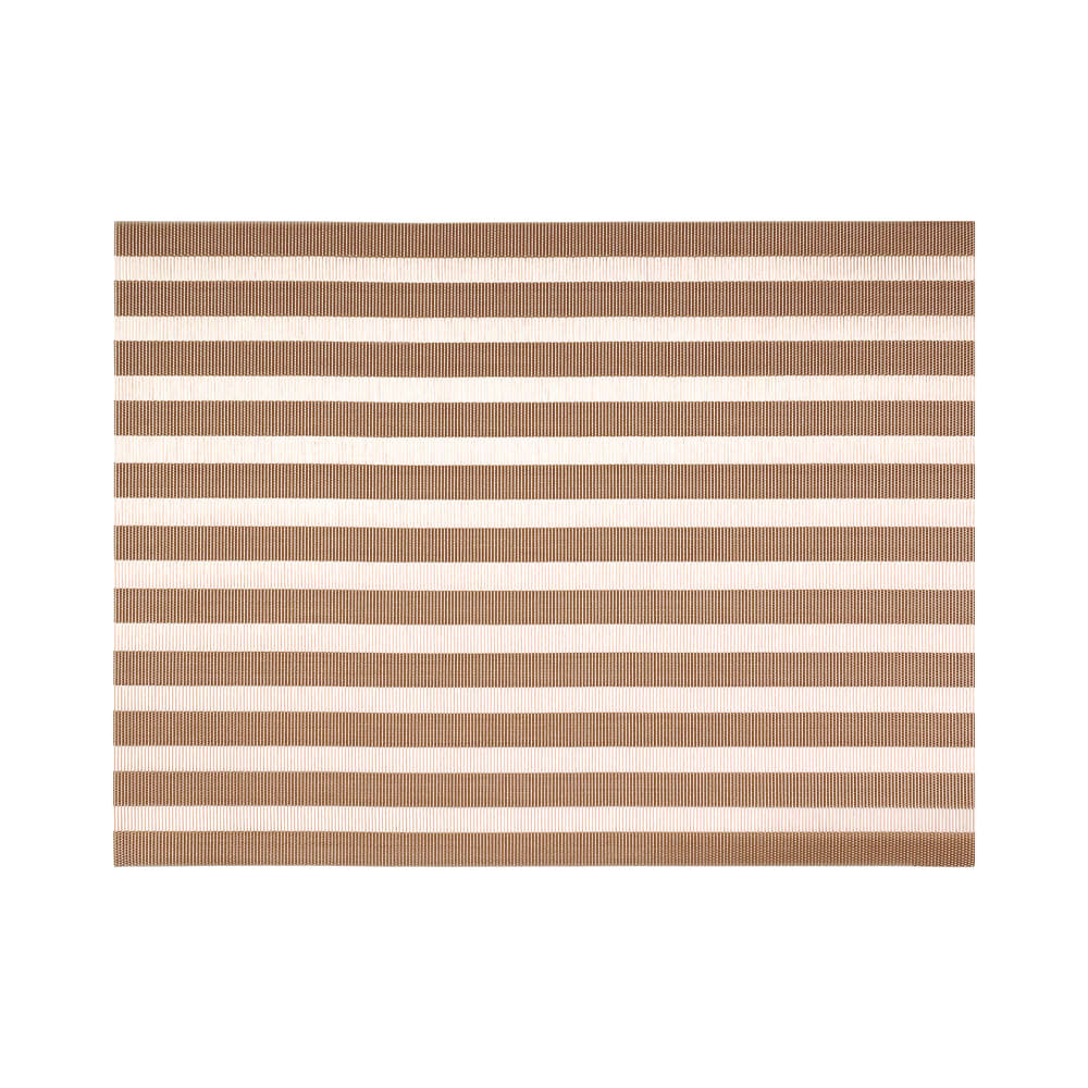 Front of the House Rectangular Metroweave® Woven Vinyl Placemat - 16" x 12", Copper (XPM103COV83)