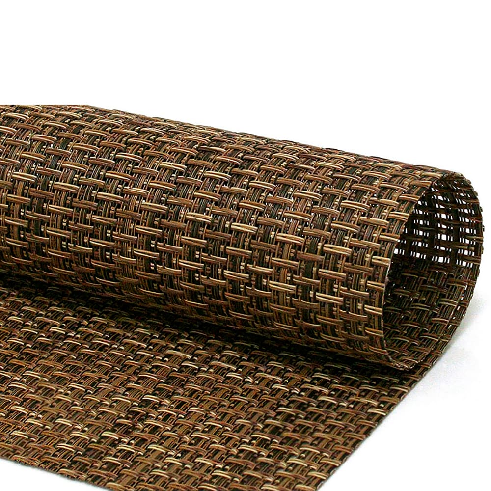 Front of the House Rectangular Metroweave® Woven Vinyl Placemat - 29" x 16", Beige (XPM114BEV83)